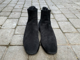 Tod's Black Suede Chelsea. Размер 42. Оригинал. В отличном состоянии. Made In Italy. foto 4