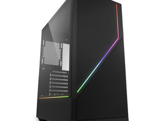 new / Корпуса SHARKOON ATX, сarcase PC, RGB Case, Black/White, Mesh / Deco foto 14