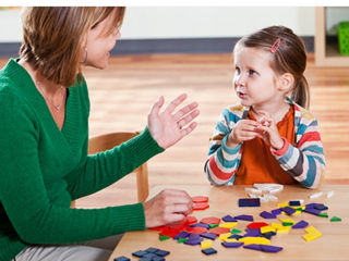 Terapie ocupațională cu copii cu autism, retard mintal. foto 1