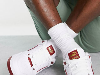 Puma Slipstream trainers in white and red foto 10