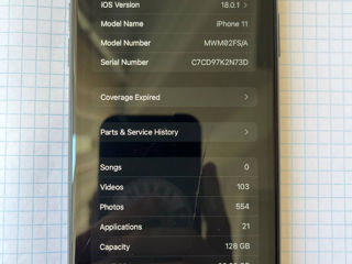 Vând iphone 11 256GB 73% foto 4