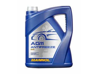 Antigel concentrat MANNOL 4111-5 Antifreeze AG11 Longterm 5L foto 1