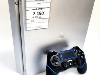 Sony Playstation 4 Slim 500Gb, 2190 lei