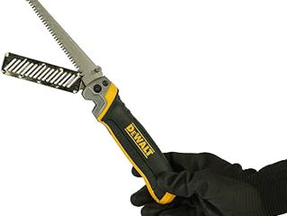 Ferastrau pliabil cu razuitor pentru rigips dewalt dwht0-20123/мининожовка dewalt dwht0-20123 foto 5