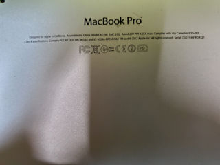 Apple MacBook Pro A1398 не рабочий foto 2