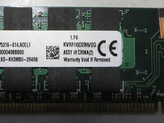 Память DDR KVR800 2GB foto 2