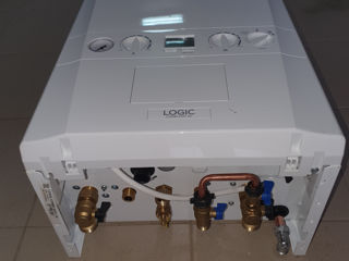 Cazan Ideal Logic Combi ESP1 35kW Gas Boiler condens / котёл foto 7