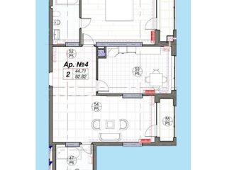 Apartament cu 2 camere, 92 m², Centru, Chișinău foto 9