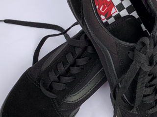 Vans old skool black suede