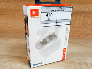 JBL Wave 200 TWS, 450 lei