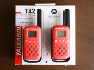 Motorola Talkabout T42 Twin Pack Red