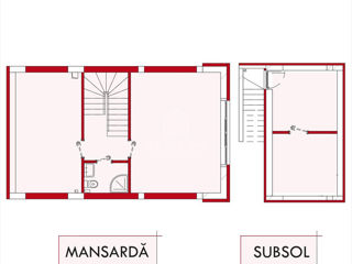 Se vinde Townhouse în 3 nivele,181 mp,amplasat în or. Durlești, str. N. Dimo! foto 14