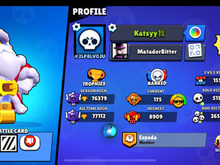 Vând cont de brawl stars 77k!Urgent foto 2