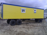 Блок-контейнеры на колесах,ангары,вагоны строительные,быстровозводимый дом-контейнер . foto 5