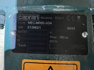 Pompa Caprari MEC MR65-3/3A – Noua foto 3