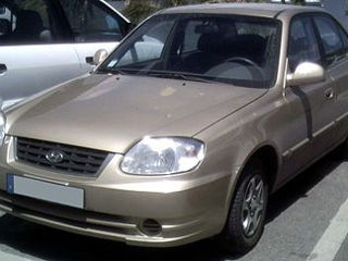 Все Запчасти для Hyundai Accent 2000-2006 Радиаторы, Крыло, Бампер, Капот, Фары, Зеркала, Защита... foto 2