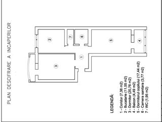 Apartament cu 2 camere, 68 m², Durlești, Chișinău foto 9