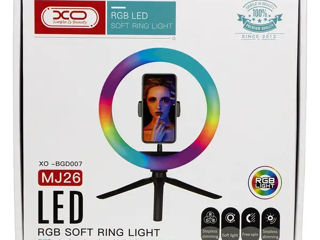 Lampa LED de masa cu suport telefon foto 7