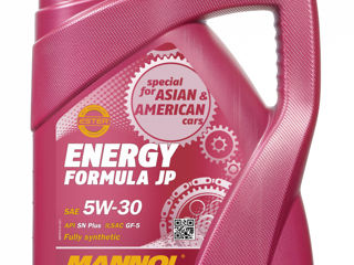 Ulei (масло) MANNOL 7914 Energy Formula JP 5W-30 4 L foto 1