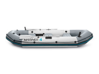 Надувная лодка Mariner 4 с веслами и насосом foto 4