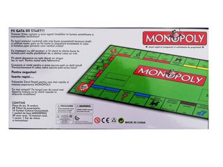 Monopoly in limba romana, Joc de societate, monopoly, jocul proprietatilor Монополия foto 3