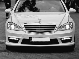 VIP Mercedes-Benz albe/negre (белые/черные) cu sofer/с водителем foto 8
