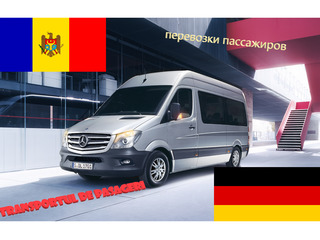 Germania-Moldova zilnic Moldova-Germania zilnic transport pasageri 24/24 7locuri/2soferi foto 2
