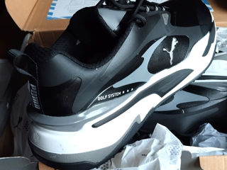 Puma Golf black white men's sneakers New condition foto 2