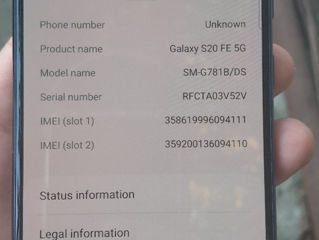 Samsung galaxy S20 FE 5G 128gb foto 2