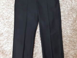 Pantaloni negri cu dunga Mr. Lagerfield 44 cm talia, M брюки foto 2