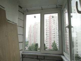 Ремонт, балконы расширение,удлинение кладка, вынос балкона, удлинение лоджий, остекление пвх foto 9