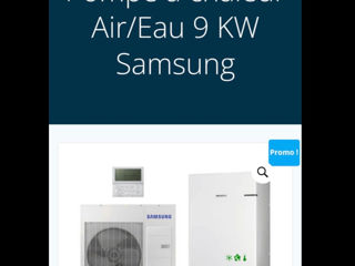 Se Vinde Pompa de caldura Samsung 9 kW foto 6