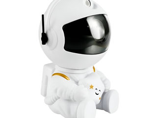 Cute Series Night Light Astronaut, White foto 4