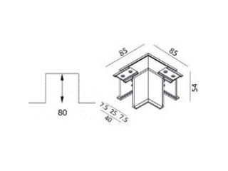 Corner incorporabil LTX MS 48V 06.T90HR.BK 3311 foto 2