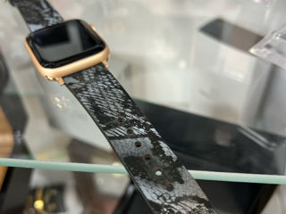 Curelușa Apple Watch piele naturală HAND MADE ( Design Exotic ) foto 3