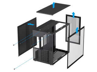 Корпус - «gamemax infinity w/o psu black» foto 4