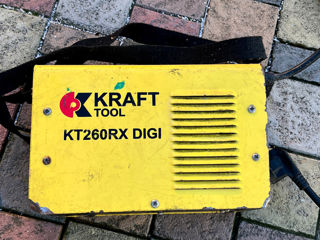 Инверторный сварочный аппарат 260A KT260RXDIGI KraftTool foto 2