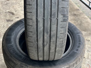 Продам 4 б.у шины 215/60 R16 Continental Summer