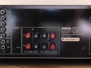 Японец раритет полнный усилитель класса А  Yamaha AX-550 RS Made in Japan в полном рабочем состоянии foto 10