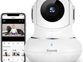 Cameră Wifi de securitate pentru interior de 360 de grade foto 1