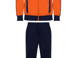 Costum trening esparta - portocaliu / спортивный костюм esparta - оранжевый/темно-синий foto 2