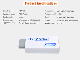 Адаптер для   Консоли Nintendo Wii  -hdmi 150 lei foto 4