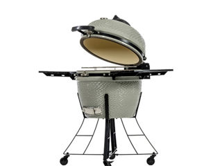 Gratar Kamado PBK24 gri, Pit Boss grill ceramic pe carbune BBQ foto 2