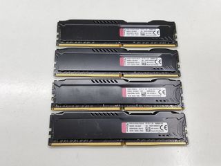 4x 8Gb kit HyperX DDR4 RAM foto 2