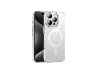 HOCO Husă de protecție magnetică invizibilă cu suport iPhone  16 Pro(AS9)