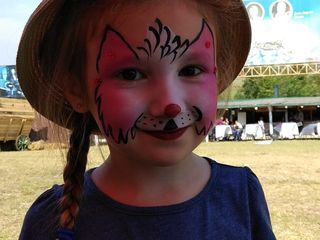 Pictez copii la diferite evenimente. Бодиарт на лице. Аквагрим. Face painting. Desene pe față. foto 5