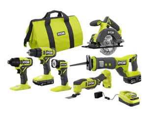 Набор аккумуляторного инструмента Ryobi PCL1600K2 -7500 lei foto 1