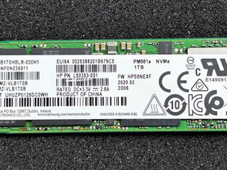 1TB SSD M2 NVMe Samsung, Kingston, Western Digital Гарантия 6 мес!