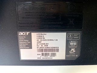 Acer V193W Db 19" foto 2