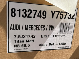 5x112 R17 Borbet Y для Skoda, Vw, Mercedes foto 6